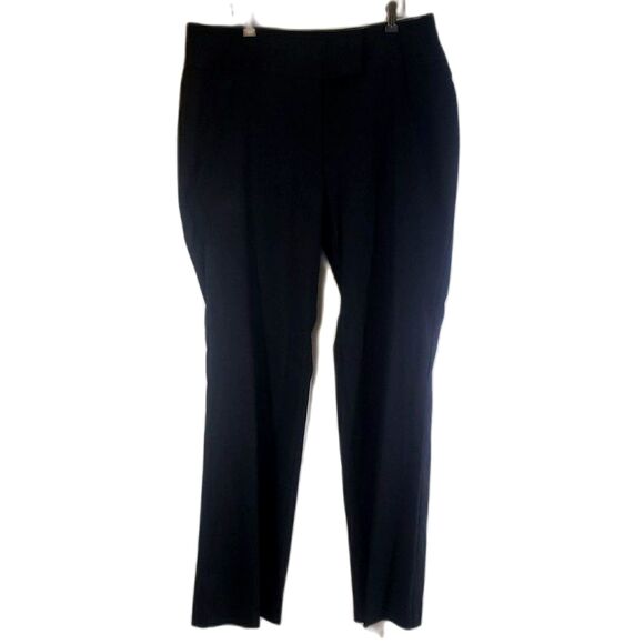 Torrid Black Stretch Faux Back Pockets Flare leg Slacks Size 18R - Picture 1 of 11